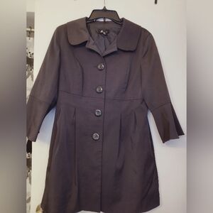 AB Studio Eggplant Women's Rain Coat